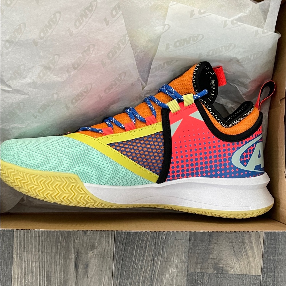 And1 Multicolor Athletic Sneakers